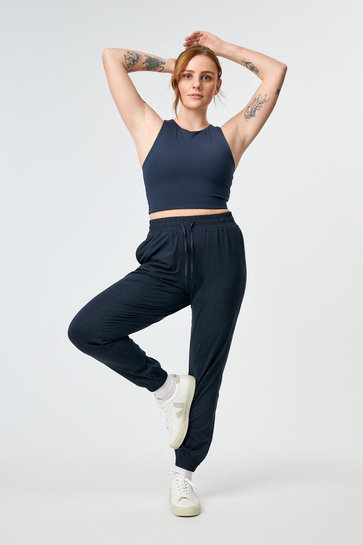RESET SLIM STRAIGHT JOGGER MIDNIGHT