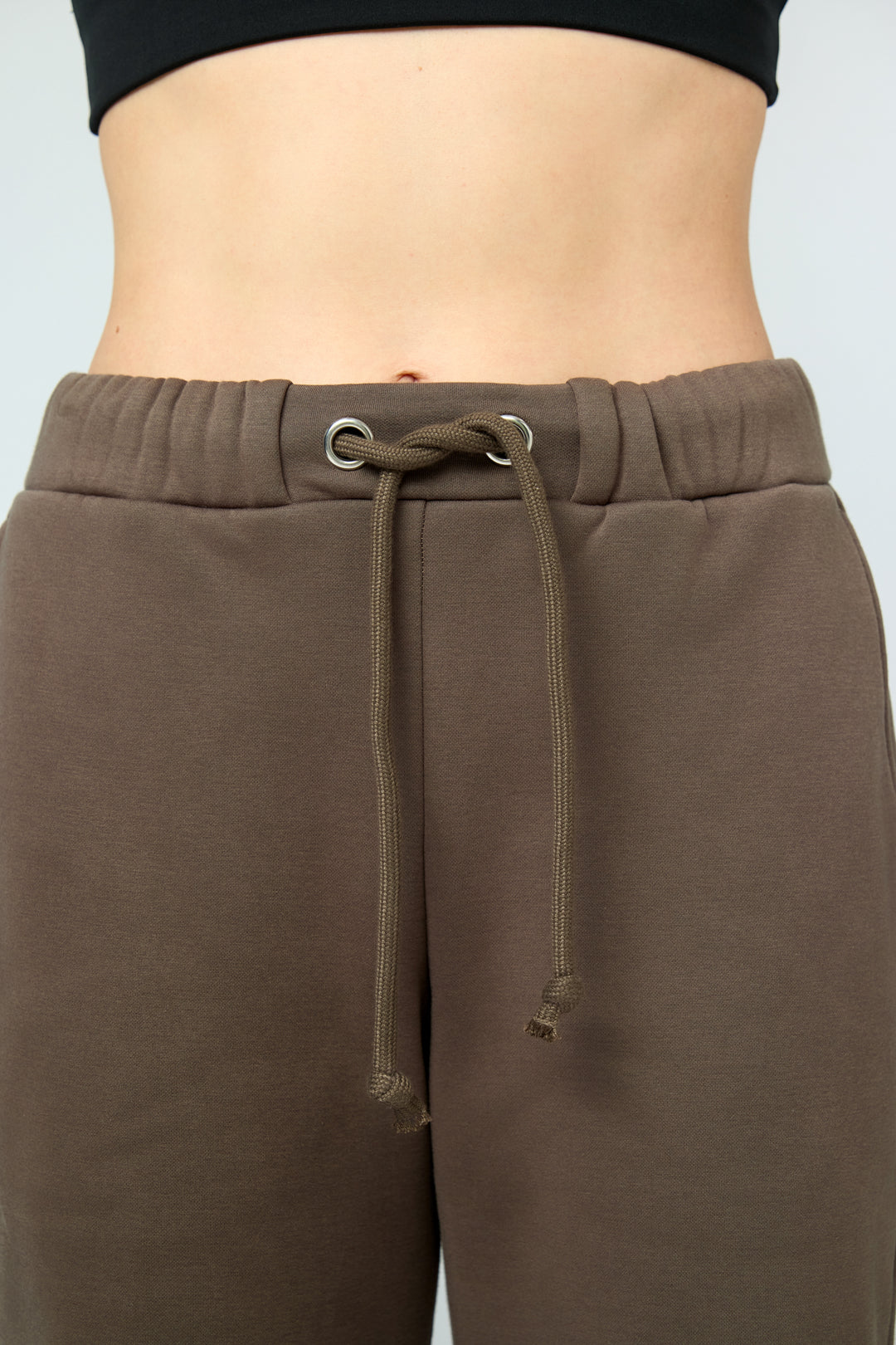 MILLIE STRAIGHT LEG SWEATPANTS MAB-MINK