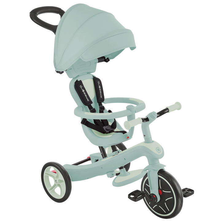 EXPLORER TRIKE 4in1 - 100% endurunnið plast - PISTACHIO