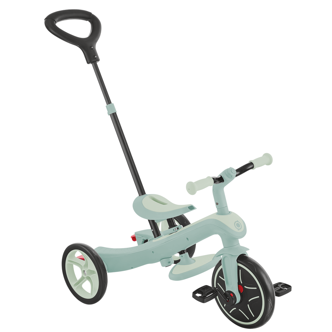 EXPLORER TRIKE 4in1 - 100% endurunnið plast - PISTACHIO