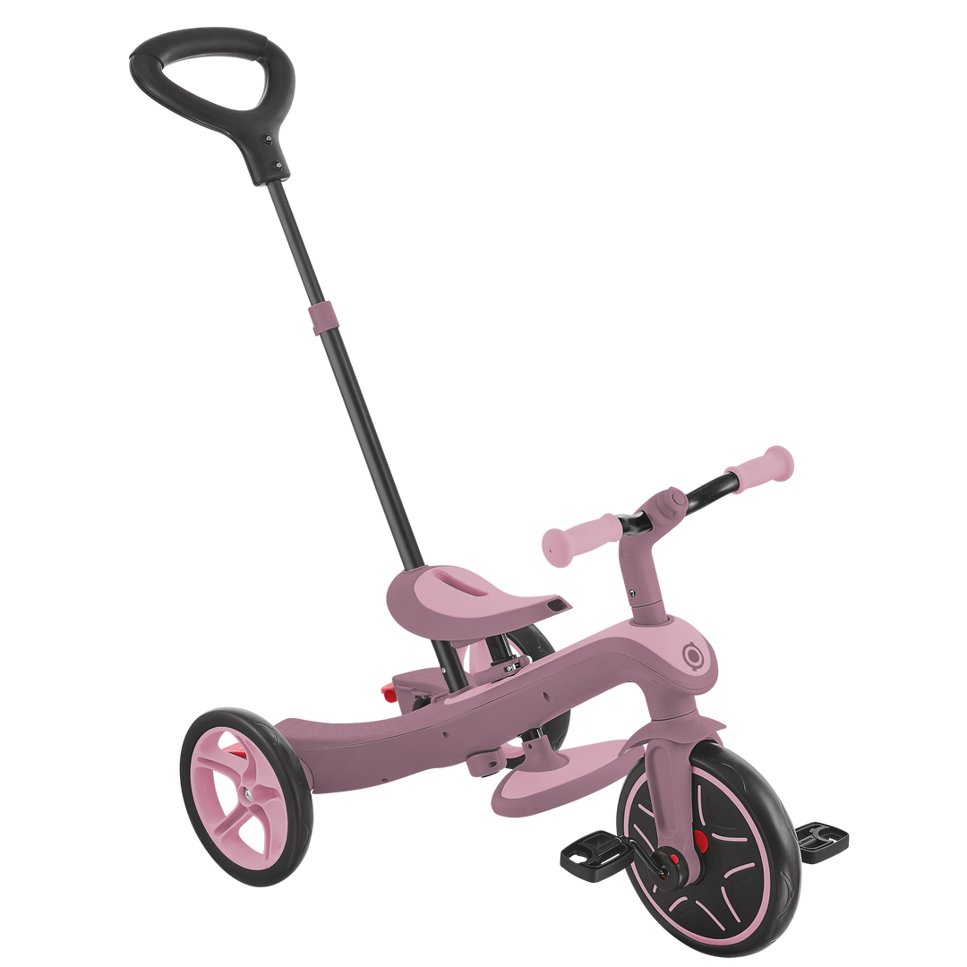 EXPLORER TRIKE 4in1 - 100% endurunnið plast - Berry