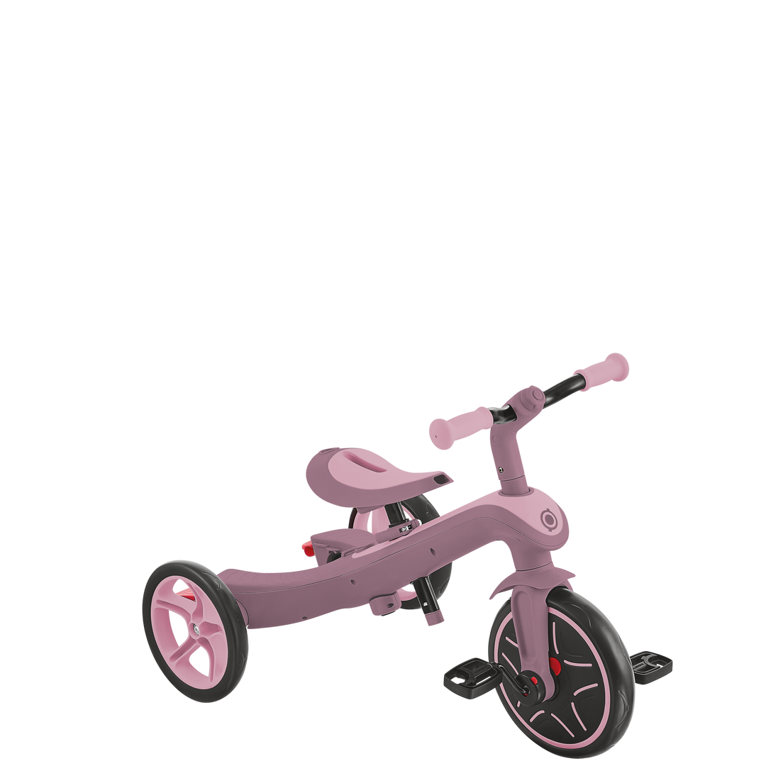 EXPLORER TRIKE 4in1 - 100% endurunnið plast - Berry
