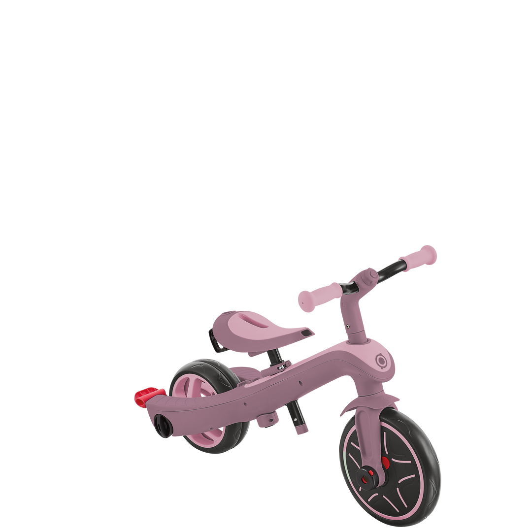 EXPLORER TRIKE 4in1 - 100% endurunnið plast - Berry