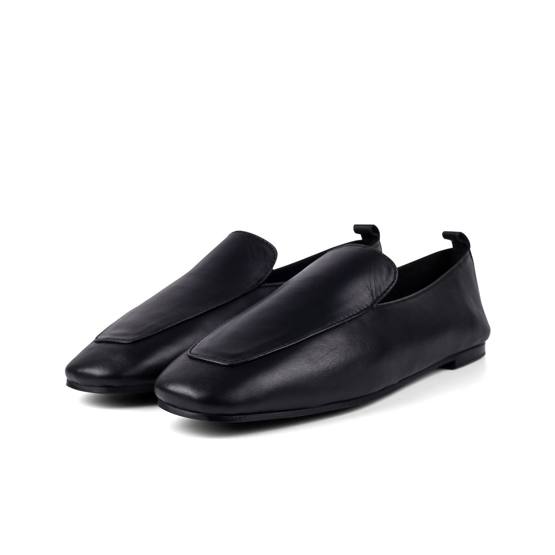 VIBBLE LOAFER SKÓR SVARTIR