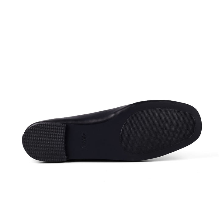 VIBBLE LOAFER SKÓR SVARTIR
