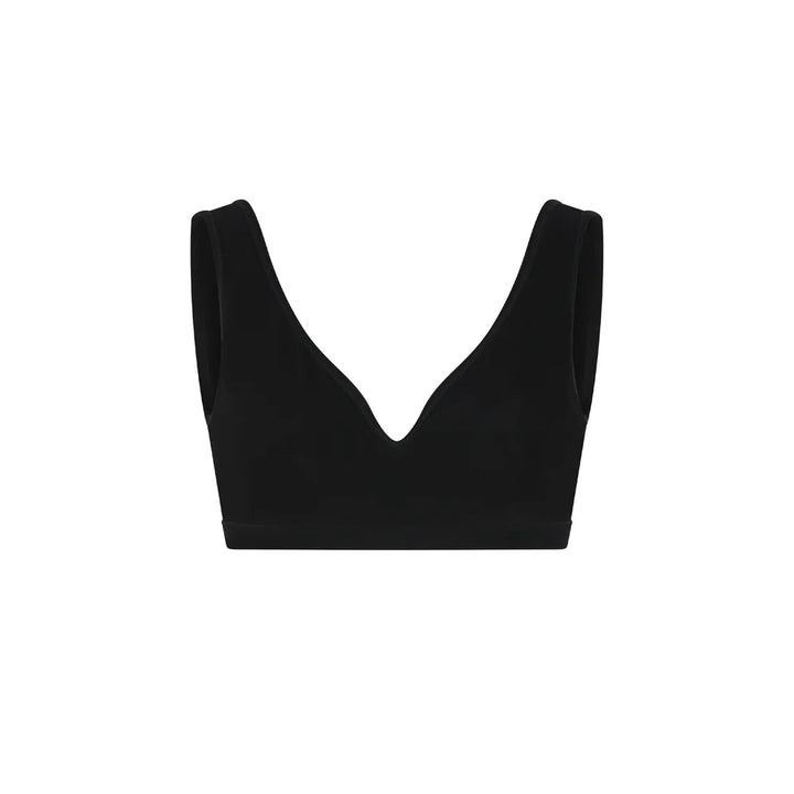 BAMBUS SOFT BRA TOPPUR SVARTUR