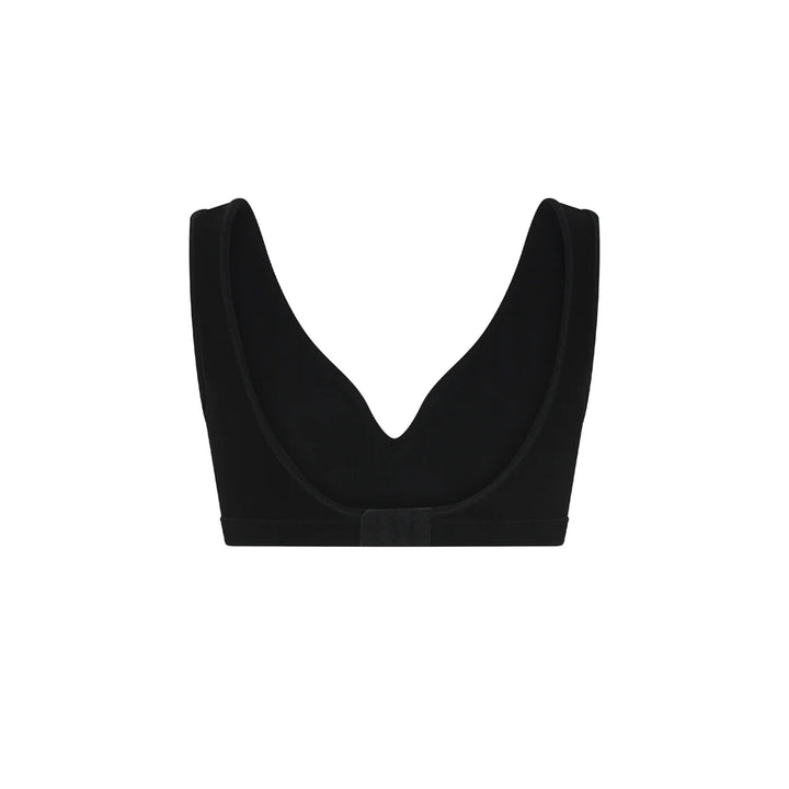 BAMBUS SOFT BRA TOPPUR SVARTUR
