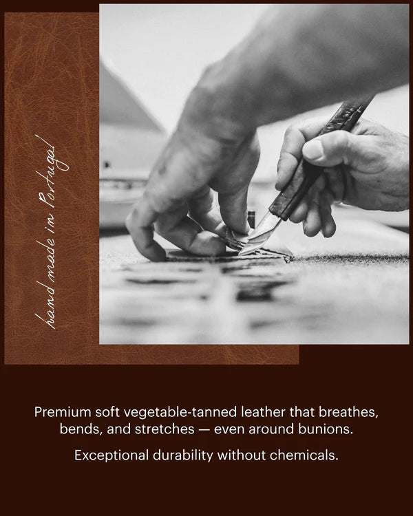 LISBOA LEATHER COCOA BROWN