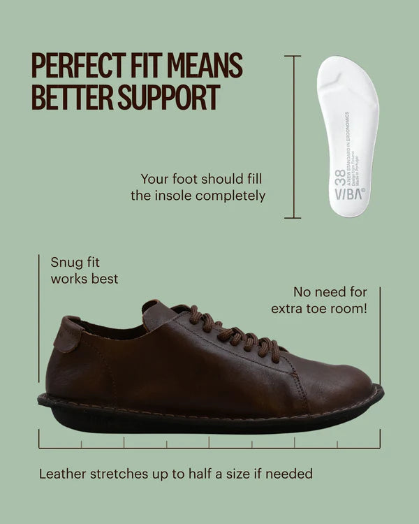 LISBOA LEATHER COCOA BROWN