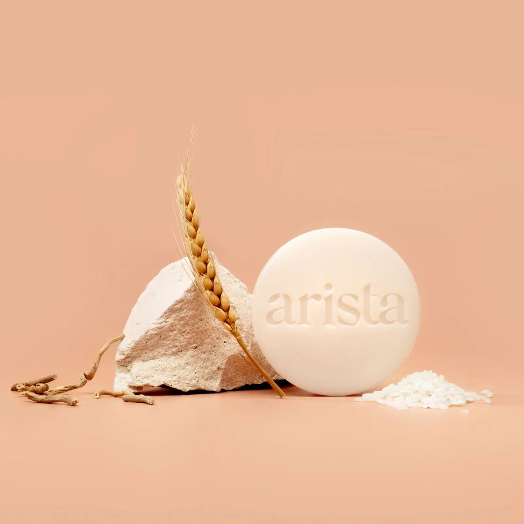 Sjampóstykki - hrísgrjónaprótein, ashwaganda, phytokeratin