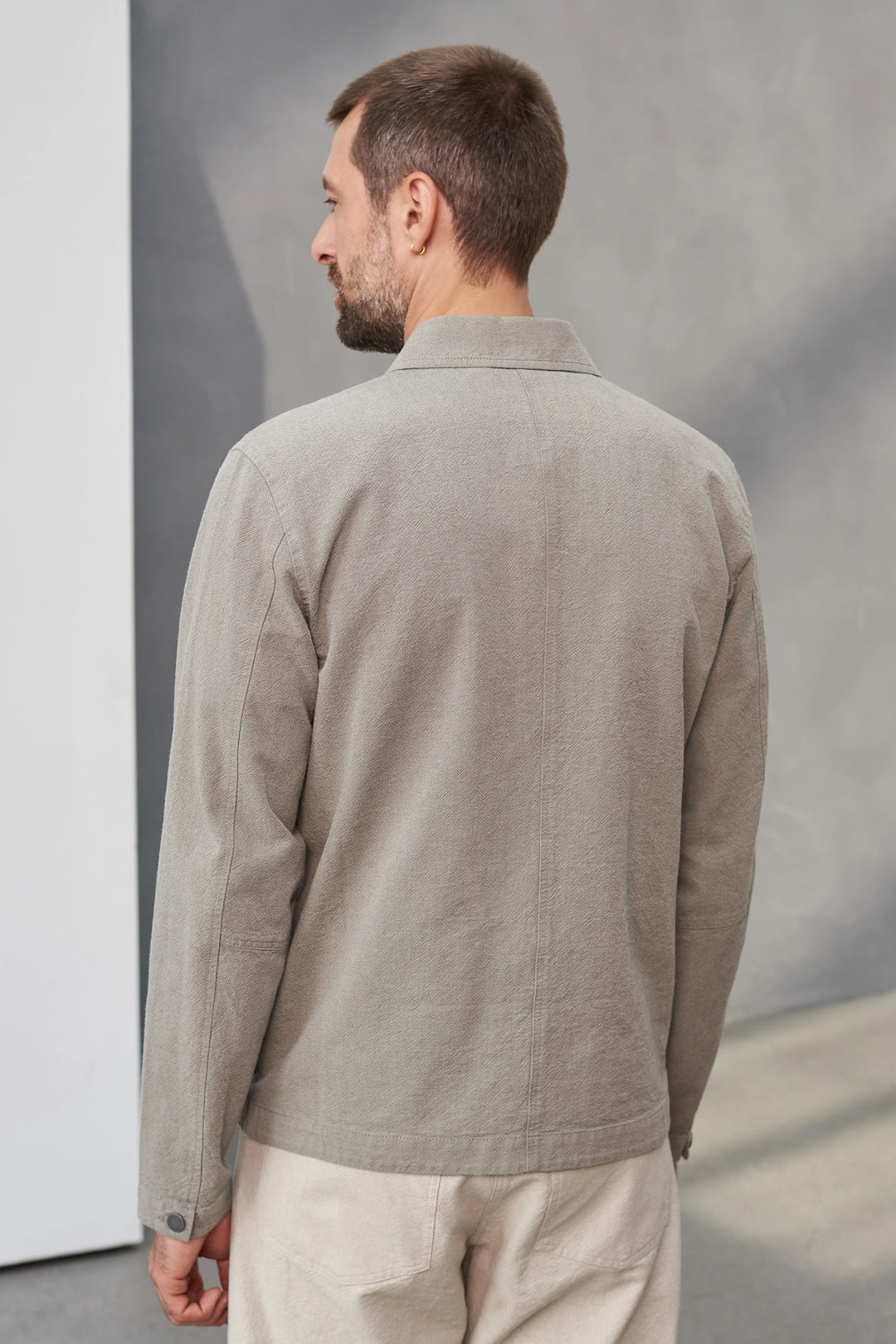 ASIR LÉTTUR JAKKI - DUSTY OLIVE