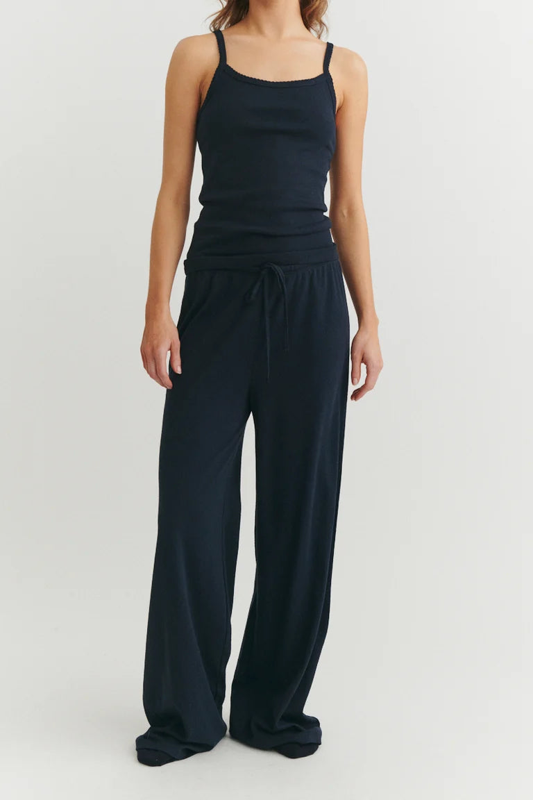 ARENSE LOOSE PANTS HEIMABUXUR SKY CAPTAIN