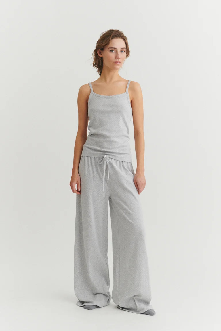 ARENSE RÖNDÓTTUR HLÝRABOLUR LIGHT GREY MELANGE