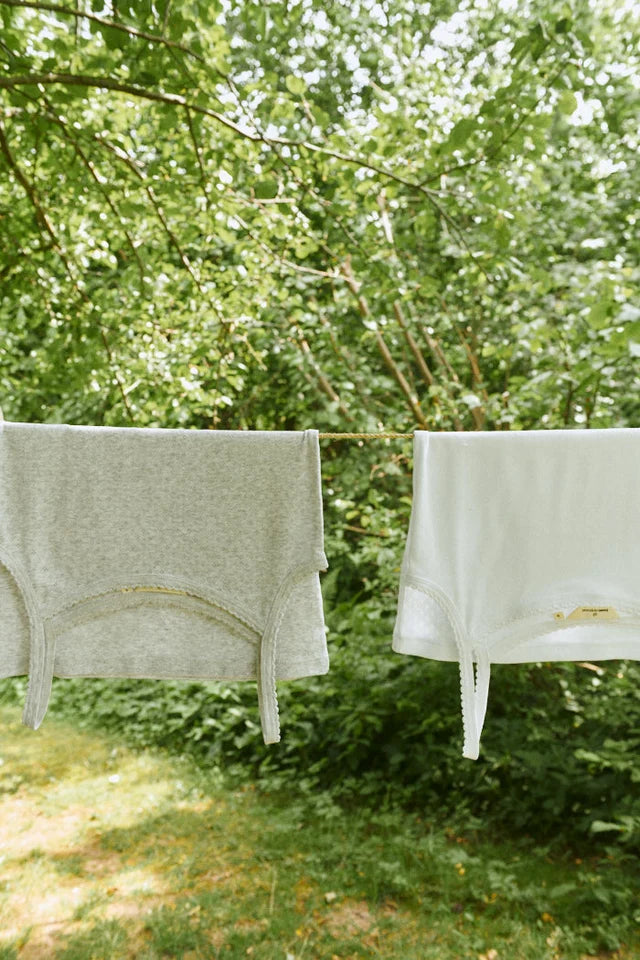 ARENSE RÖNDÓTTUR HLÝRABOLUR LIGHT GREY MELANGE