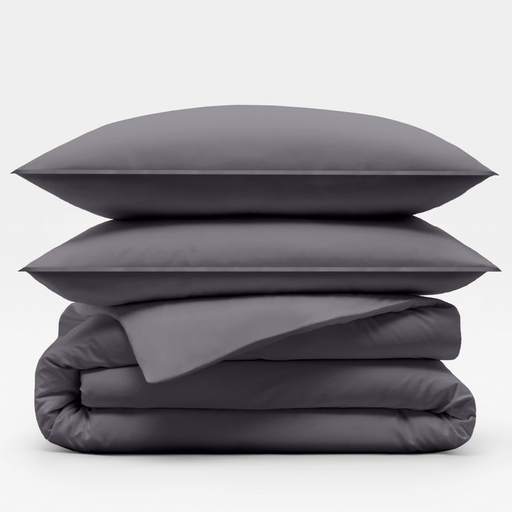 Bambus Sængurver / Duvet Cover - Charcoal