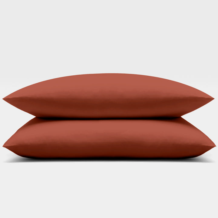 Bambus koddaver 2stk - Terracotta