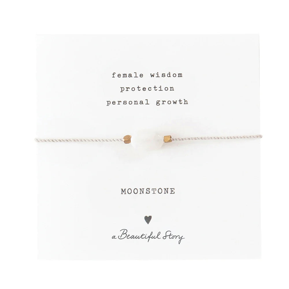 GIMSTEINA KORT  -  Moonstone Armband