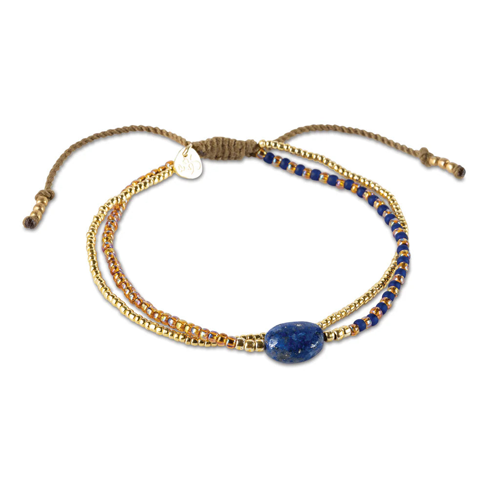 SOOTHING LAPIS LAZULI ARMBAND