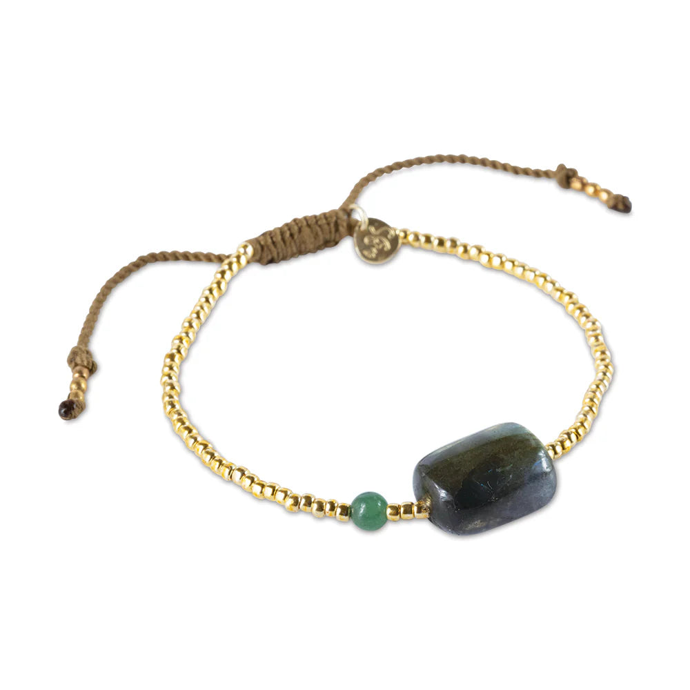 SURPRISE LABRADORITE ARMBAND