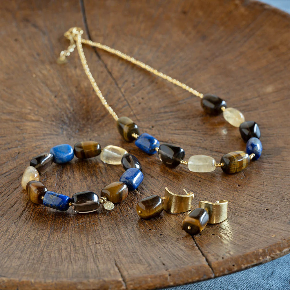 WORTHY TIGER EYE ARMBAND