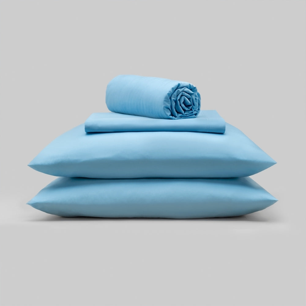 Bambus Sængurver / Duvet Cover - Light Blue