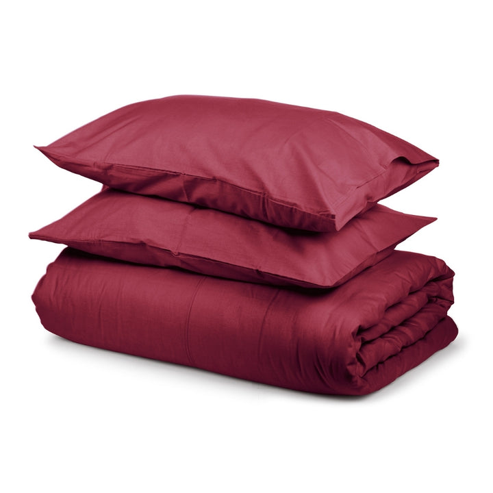 Bambus Sængurver / Duvet Cover - Burgundy