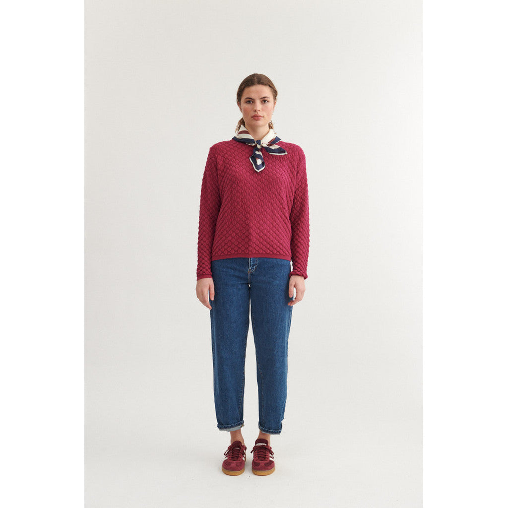 LORRI KLÚTUR BORDEAUX TRUFFLE / BIRCH