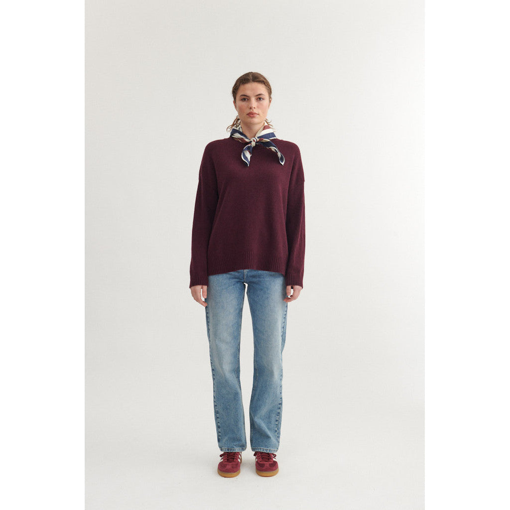 LORRI KLÚTUR BORDEAUX TRUFFLE / BIRCH