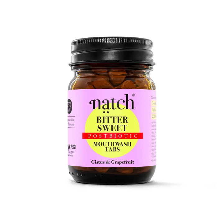 Bitter Sweet - Munnskolstöflur með Postbiotics