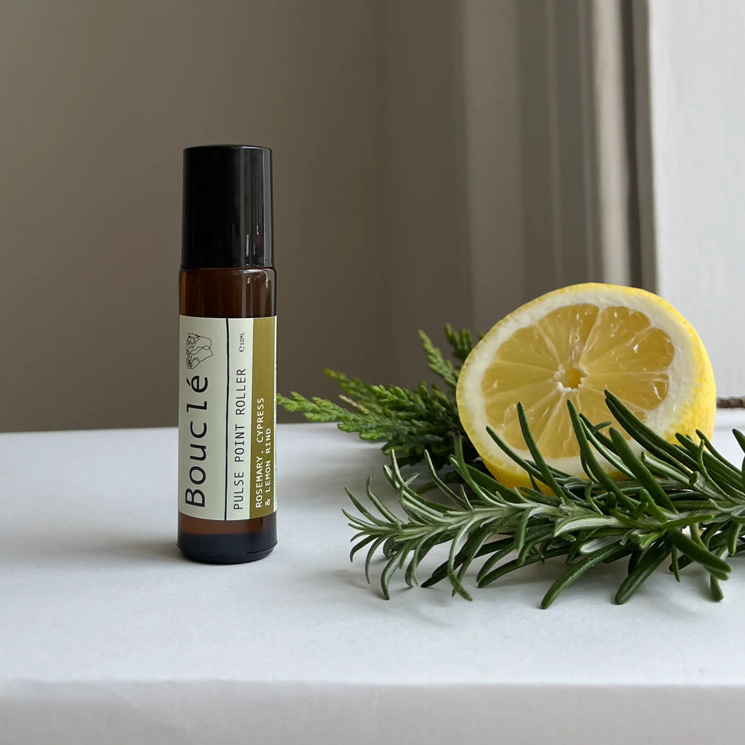 Aromaþerapískt ilmvatn - Rósmarín, cypress og lemon rind