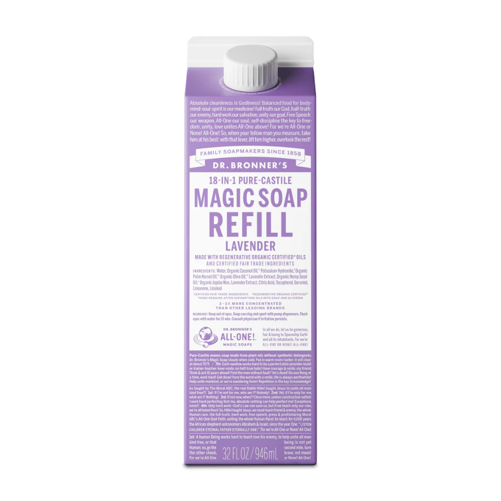 Pure-Castile Magic Soap Refill - lavender