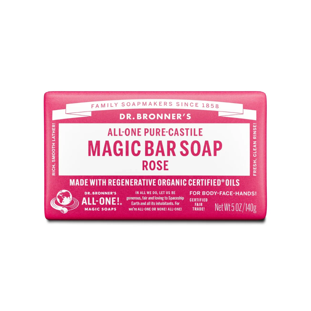 Castile soap bar - rós
