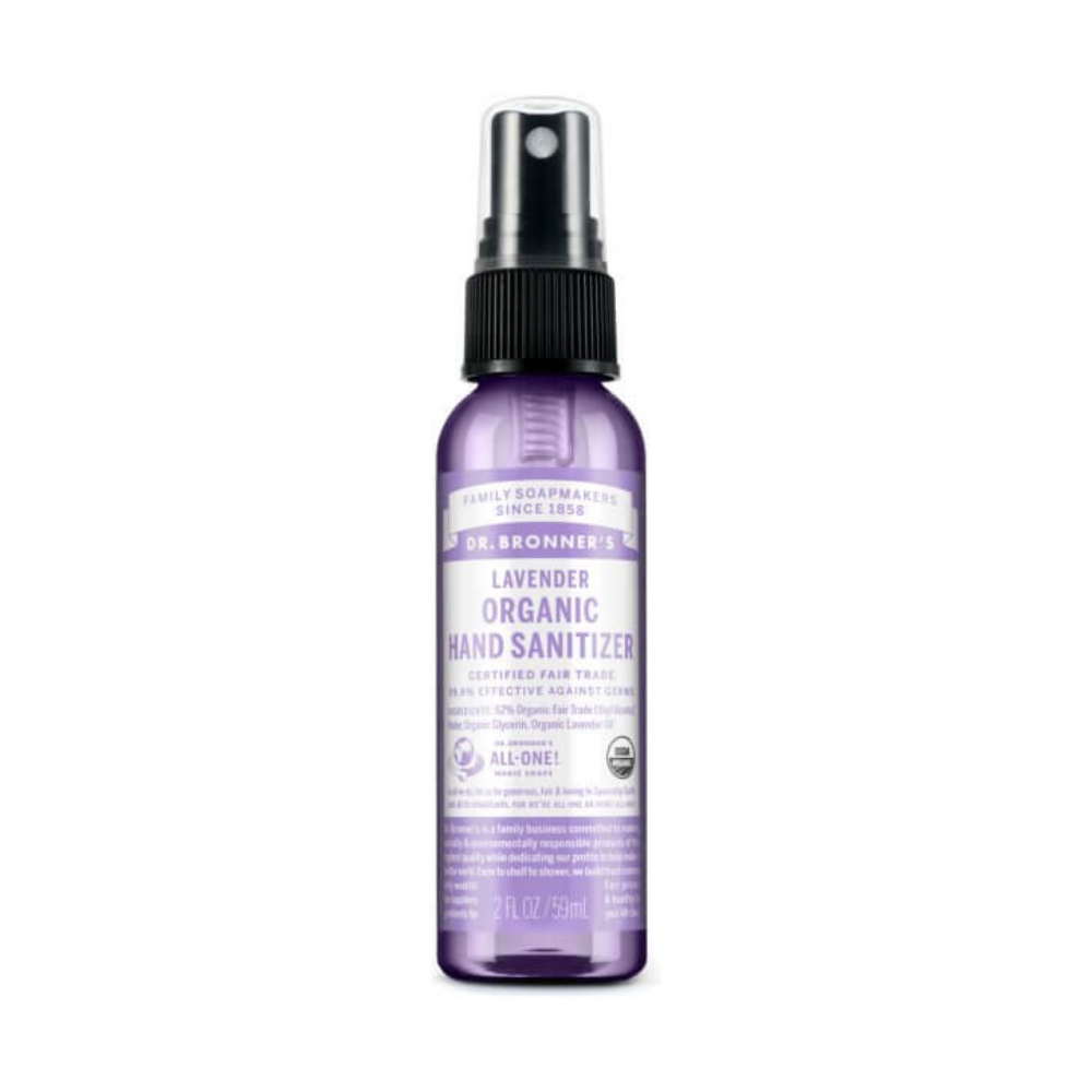 Lífrænt sótthreinsisprey fyrir hendur - lavender