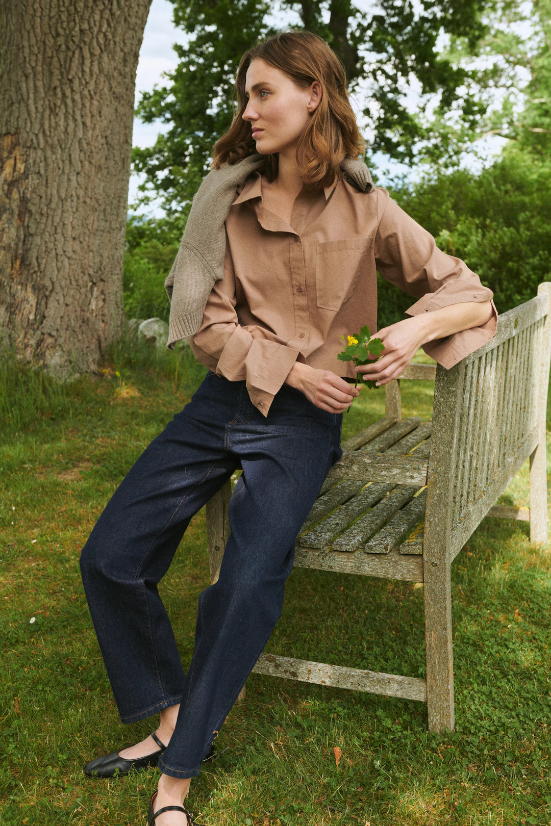 EA SVARTAR GALLABUXUR RINSE WASH