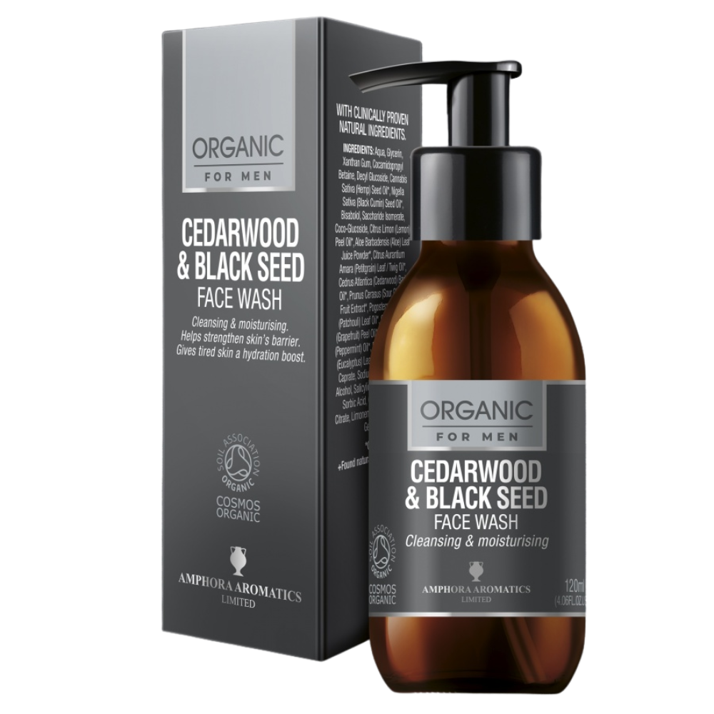 Andlitshreinsir - Cedarwood & Black Seed