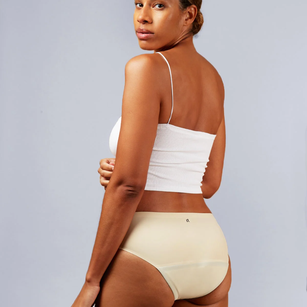 Þvagleka nærbuxur Brief - Beige
