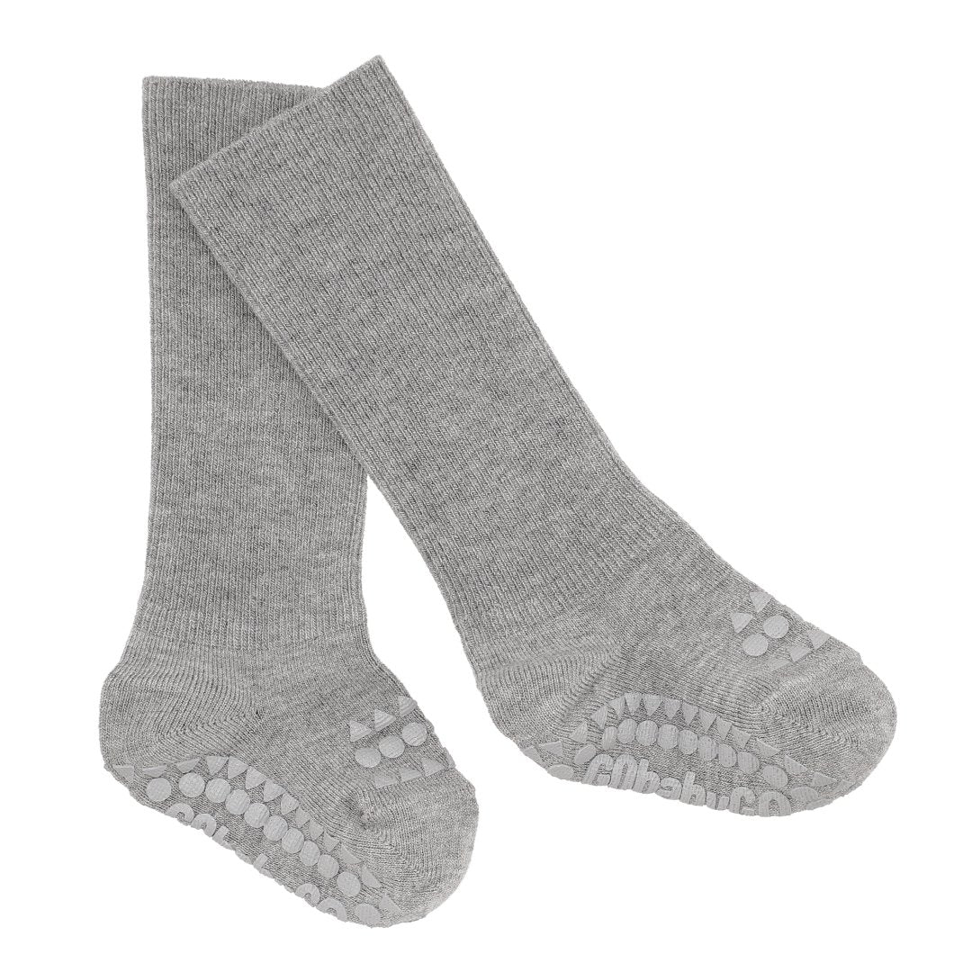 Bambus sokkar með stoppi grey melange