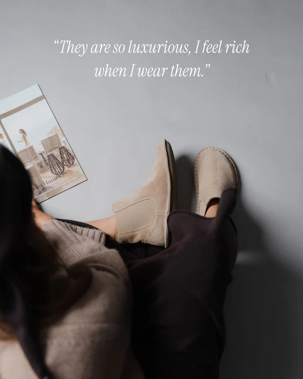 HELSINKI BIO SUEDE DESERT SAND