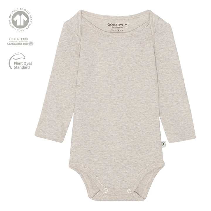 Hazel síðerma samfella lífræn bómull - Feather