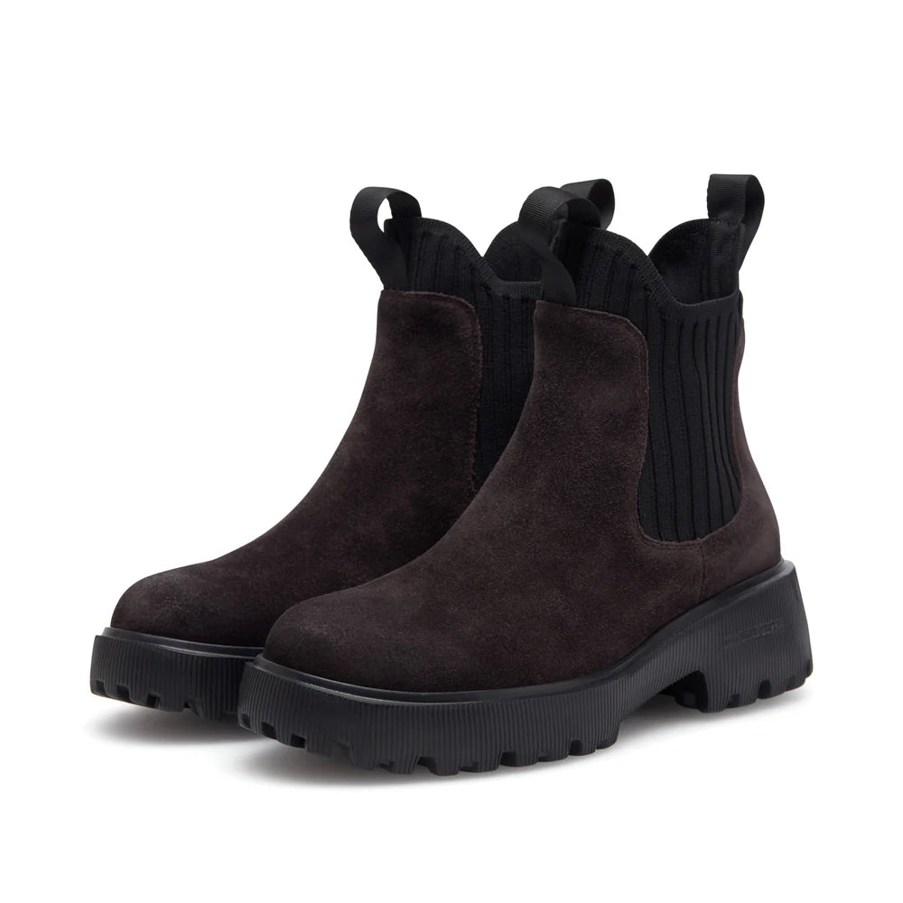 ISABELLA SUEDE CHOCOLATE ÖKKLASKÓR