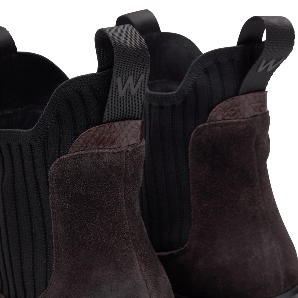 ISABELLA SUEDE CHOCOLATE ÖKKLASKÓR
