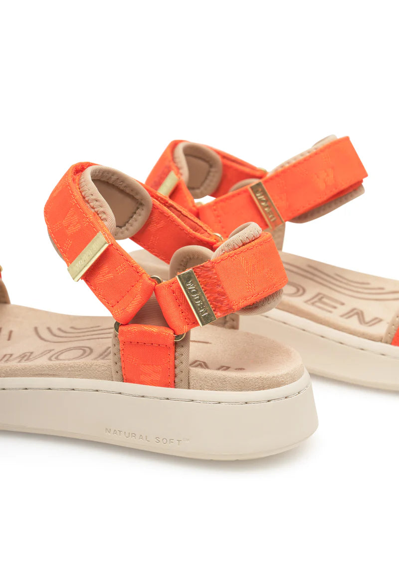 LINE WOVEN SANDALAR TIGER