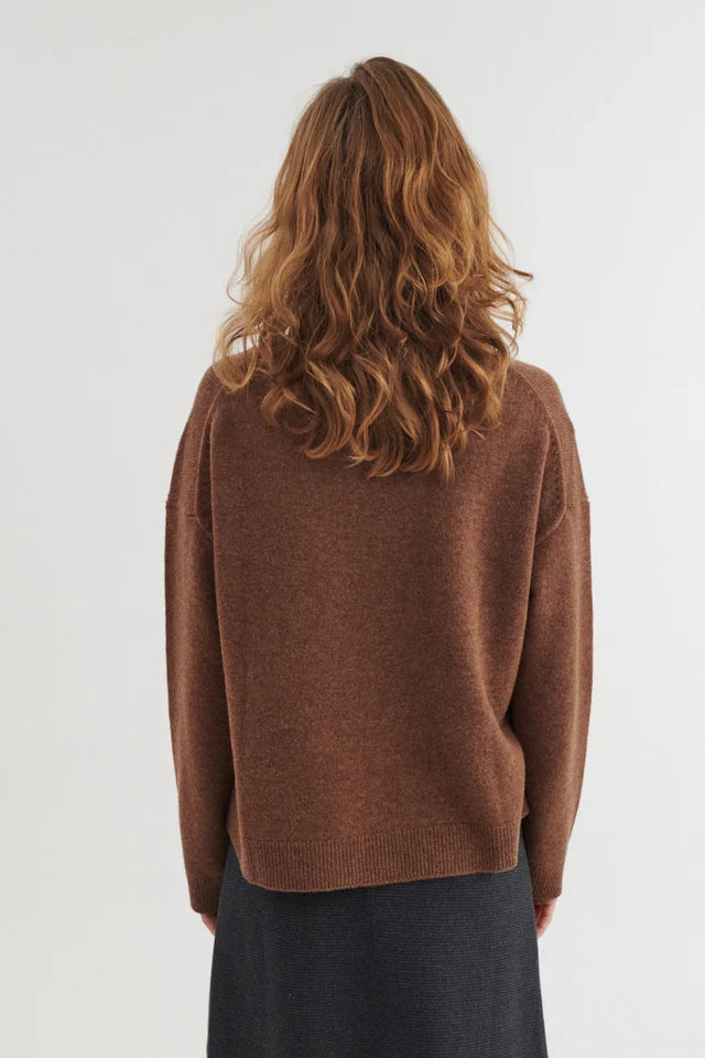 LIZ O-NECK PEYSA FONDUE FUDGE