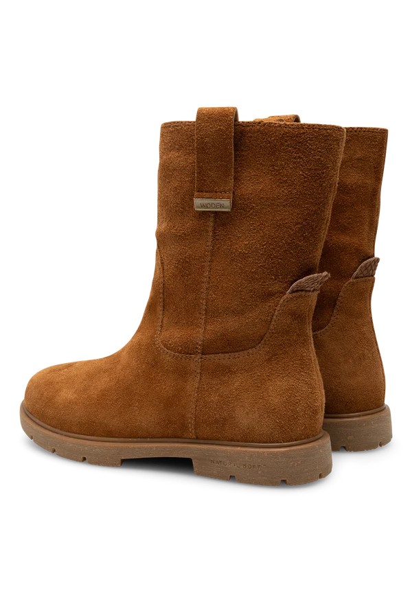 LUNA S - STÍGVÉL DARK TAN