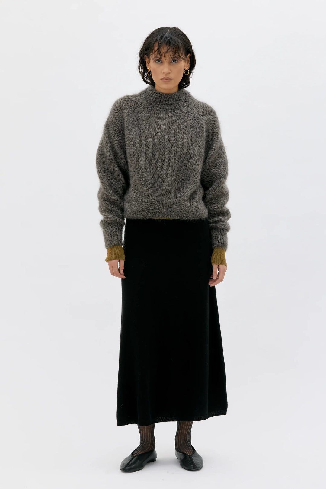 FAYE CHUNKY MOHAIR SILK PEYSA MOLESKIN