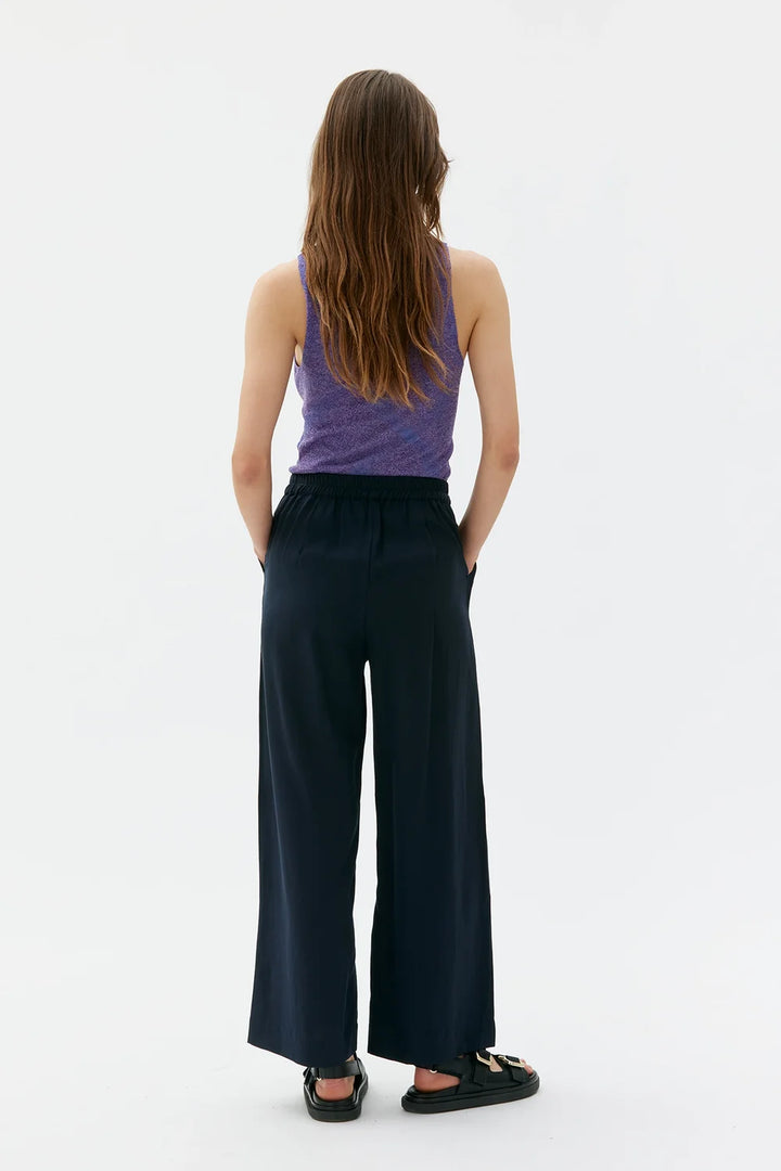 THEA FLOWY TENCEL BUXUR NAVY