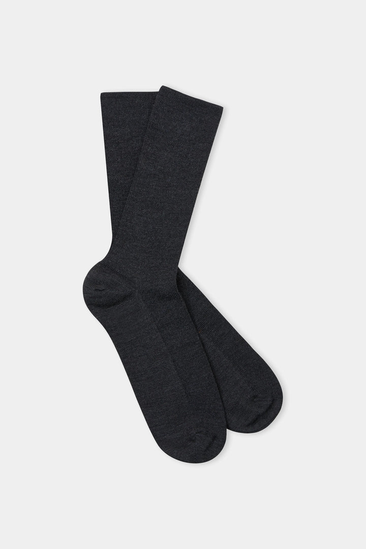 MERINO SOKKAR CHARCOAL