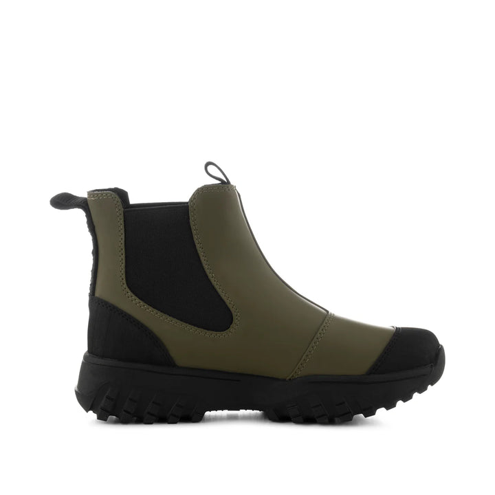 MAGDA RUBBER TRACK BOOT DARK OLIVE