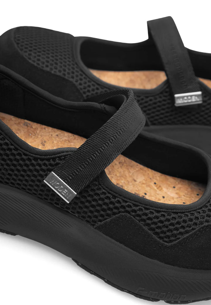 MARY MESH SANDALAR SVARTIR