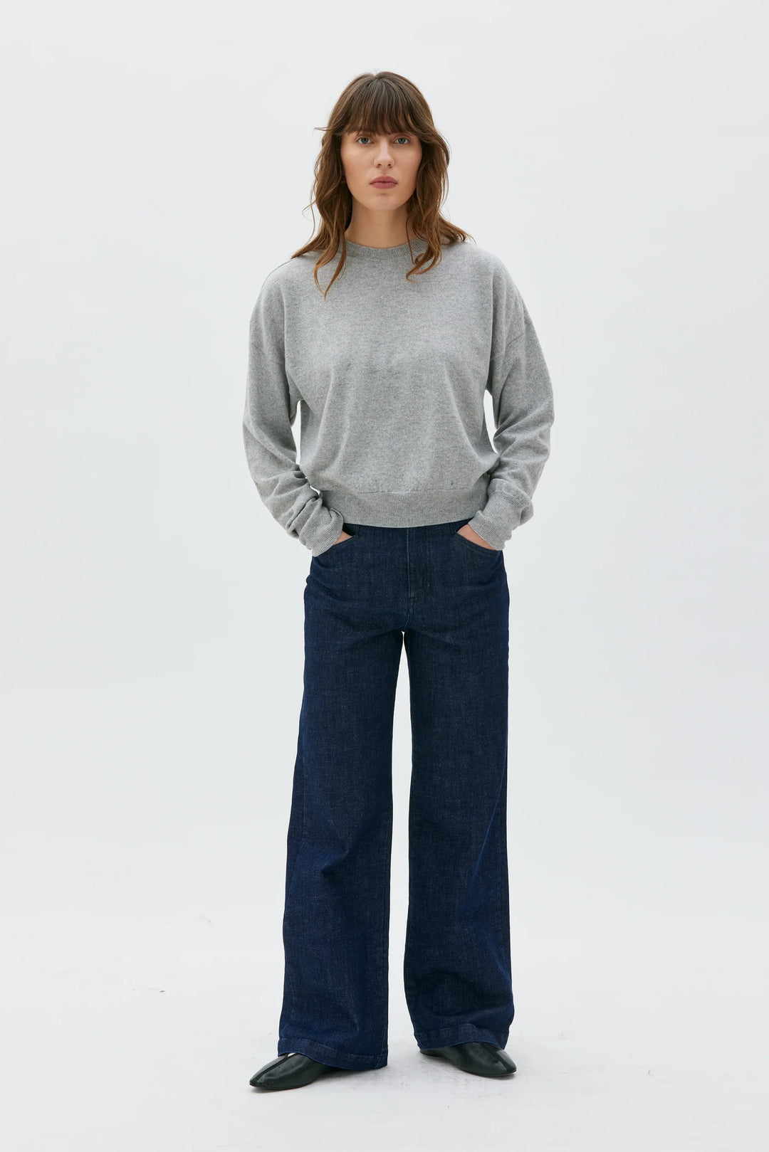 IOR CASHMERE PEYSA GREY MELANGE